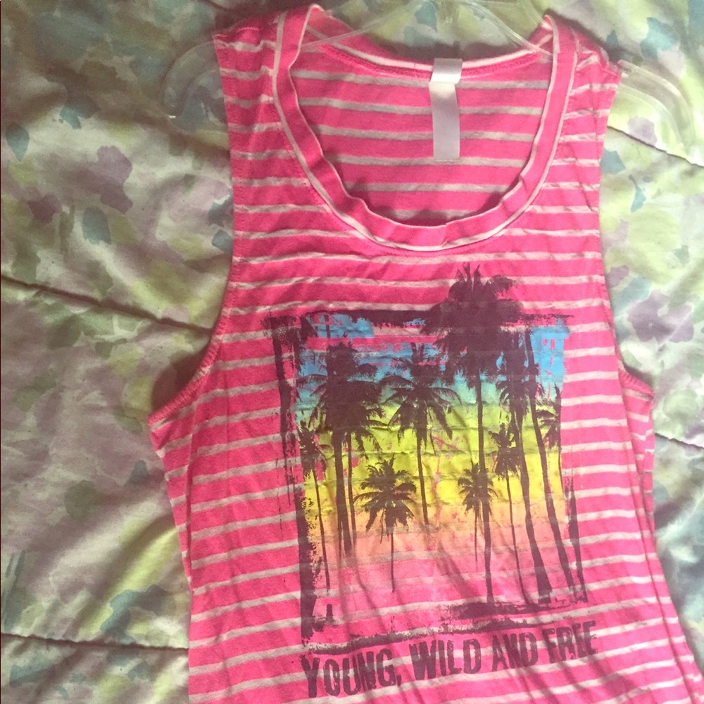 Young, Wild, and Free Tank Top